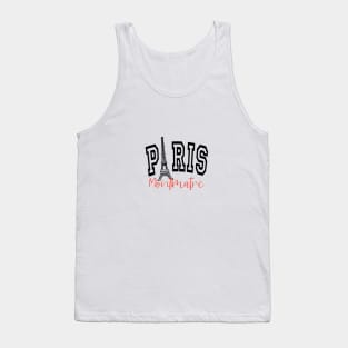 Paris montmartre Tank Top